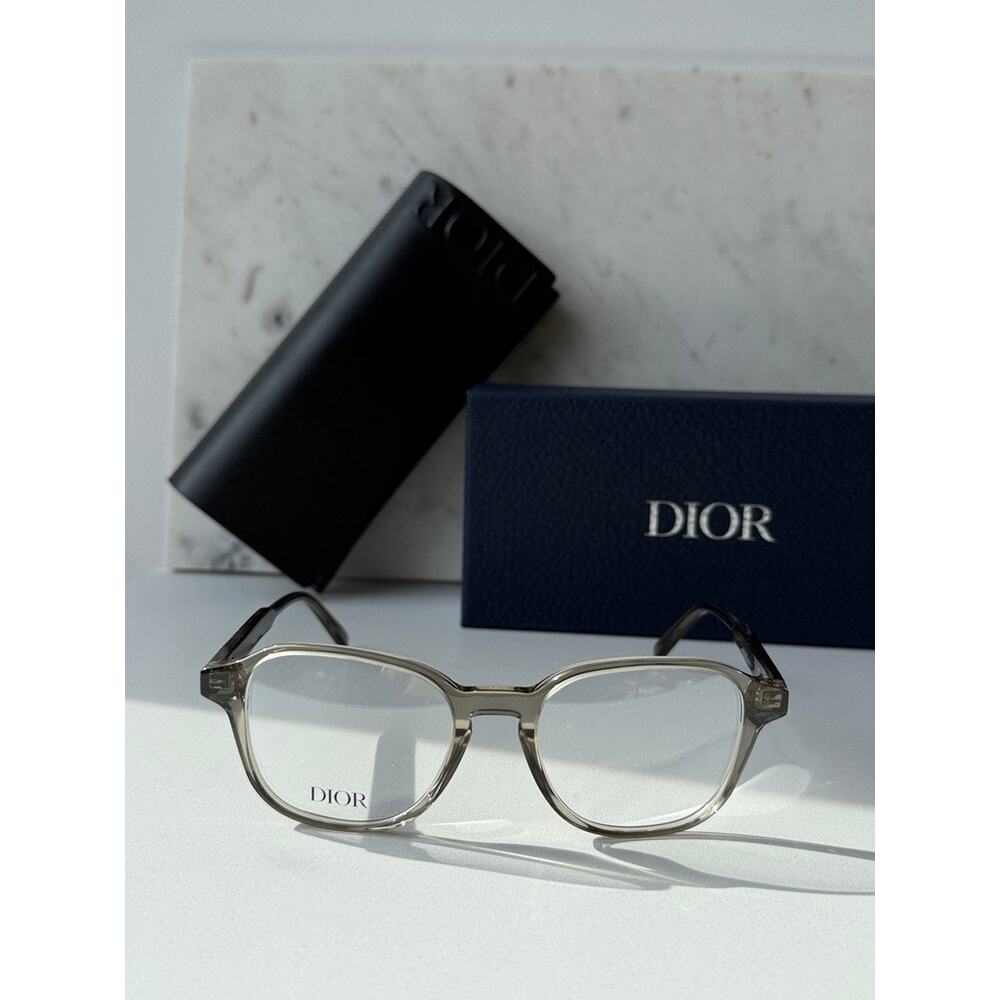 NEW Dior BotanicaO S2I Unisex Eyeglasses Frames in Brown - Picture 3 of 7